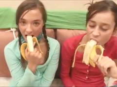 Teens and bananas