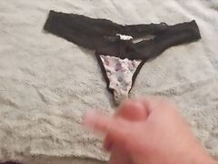 Cumming on my Milf's Panties