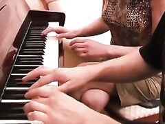 Boring Piano Lessons Lead To MILF Fucking