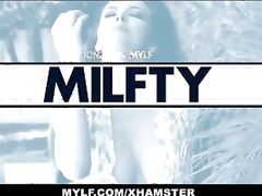 MYLF - Stepson Gets Fucked By Horny Mylf on July 4