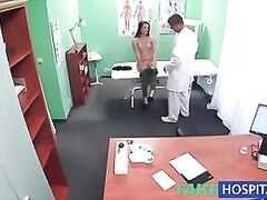 FakeHospital Doctor examines cute hot sexy patient