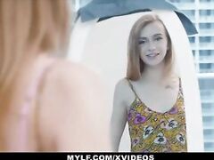 MYLF - Busty Mom (Lilian Stone) Giving Orgasmic Pleasure To A Cute Teen (Kristy May)