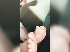 First Foot Job by Chanel’s Sexy Feet