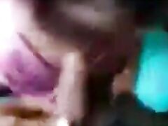 punjabi girl komal giving hot blowjob in toilet and making her boyfriend cum