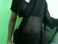 Bangla housewife stripping in front of her lover.