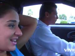 Very angry stepdad fucks his step daughter hard