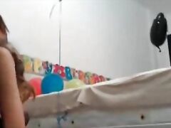 Teens Bottomless Webcam Birthday Party