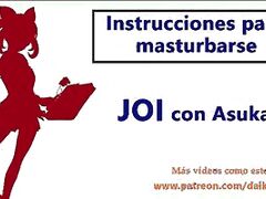 JOI EN ESPANOL. Akane te ordena como debes masturbarte.